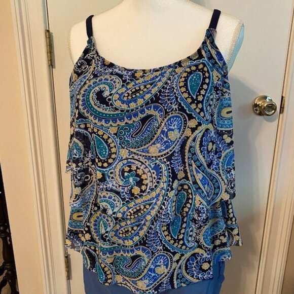 Kim Rogers Bathing Suite top - Picture 1 of 6